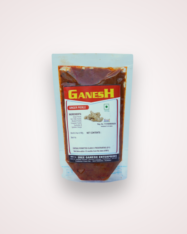 Ginger Pickle – Earthy Warmth in Every Bite